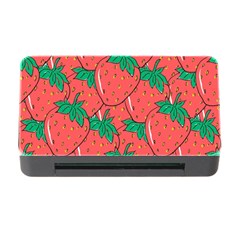 Texture Sweet Strawberry Dessert Food Summer Pattern Memory Card Reader with CF