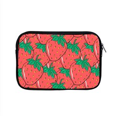 Texture Sweet Strawberry Dessert Food Summer Pattern Apple MacBook Pro 15  Zipper Case