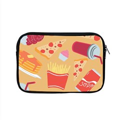 Fast Junk Food  Pizza Burger Cool Soda Pattern Apple Macbook Pro 15  Zipper Case by Sarkoni