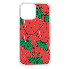 Texture Sweet Strawberry Dessert Food Summer Pattern Iphone 13 Pro Max Tpu Uv Print Case by Sarkoni