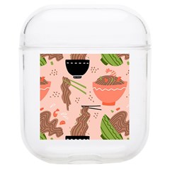 Doodle Yakisoba Seamless Pattern Airpods 1/2 Case by Sarkoni