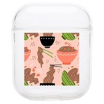 Doodle Yakisoba Seamless Pattern AirPods 1/2 Case Front