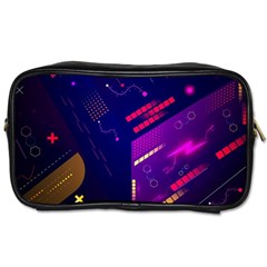 Vector Design Gamming Sytle Retro Art Pattern Toiletries Bag (Two Sides)