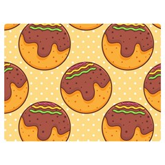 Takoyaki Food Seamless Pattern Two Sides Premium Plush Fleece Blanket (extra Small) by Sarkoni