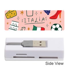 Food Pattern Italia Memory Card Reader (stick) by Sarkoni