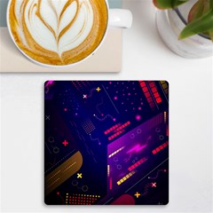 Vector Design Gamming Sytle Retro Art Pattern UV Print Square Tile Coaster 