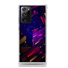 Vector Design Gamming Sytle Retro Art Pattern Samsung Galaxy Note 20 Ultra TPU UV Case