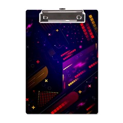 Vector Design Gamming Sytle Retro Art Pattern A5 Acrylic Clipboard