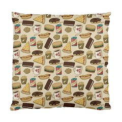 Junk Food Hipster Pattern Standard Cushion Case (one Side) by Sarkoni