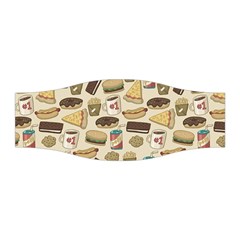 Junk Food Hipster Pattern Stretchable Headband by Sarkoni