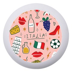 Food Pattern Italia Dento Box With Mirror by Sarkoni