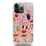 Food Pattern Italia iPhone 13 Pro TPU UV Print Case Front