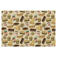 Junk Food Hipster Pattern Banner And Sign 6  X 4  by Sarkoni