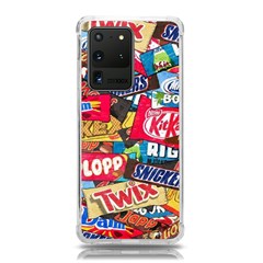 Pop Art Food Cute Patterns Samsung Galaxy S20 Ultra 6 9 Inch Tpu Uv Case by Sarkoni