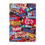 Pop Art Food Cute Patterns A5 Acrylic Clipboard Back