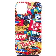 Pop Art Food Cute Patterns Iphone 14 Plus Black Uv Print Case by Sarkoni