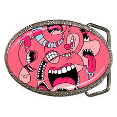 Big Mouth Worm Belt Buckles by Dutashop