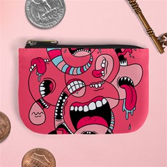 Big Mouth Worm Mini Coin Purse by Dutashop