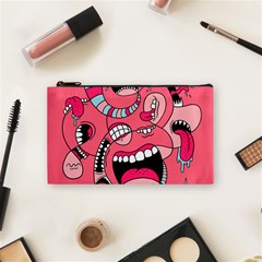 Big Mouth Worm Cosmetic Bag (small) by Dutashop