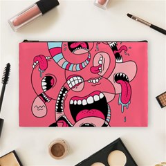 Big Mouth Worm Cosmetic Bag (large) by Dutashop