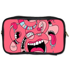 Big Mouth Worm Toiletries Bag (one Side) by Dutashop