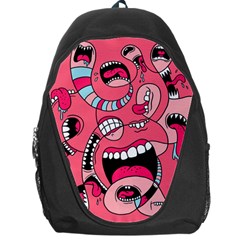 Big Mouth Worm Backpack Bag by Dutashop