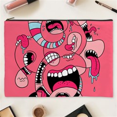 Big Mouth Worm Cosmetic Bag (xxxl) by Dutashop