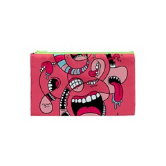 Big Mouth Worm Cosmetic Bag (xs) by Dutashop