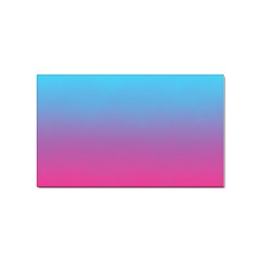 Blue Pink Purple Sticker (rectangular) by Dutashop