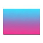 Blue Pink Purple Sticker A4 (10 pack) Front