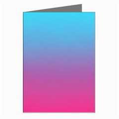 Blue Pink Purple Greeting Cards (pkg Of 8) by Dutashop