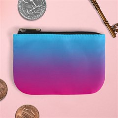 Blue Pink Purple Mini Coin Purse by Dutashop