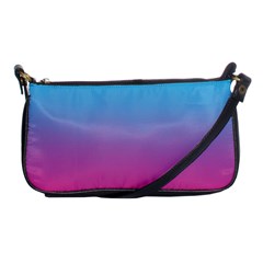 Blue Pink Purple Shoulder Clutch Bag by Dutashop