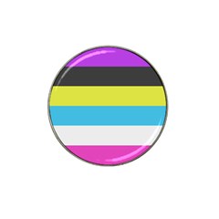 Bigender Flag Copy Hat Clip Ball Marker by Dutashop