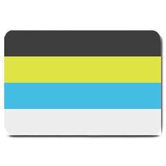 Bigender Flag Copy Large Doormat by Dutashop