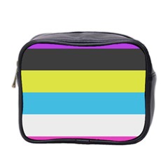 Bigender Flag Copy Mini Toiletries Bag (two Sides) by Dutashop