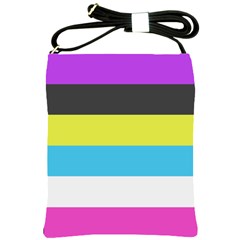 Bigender Flag Copy Shoulder Sling Bag by Dutashop