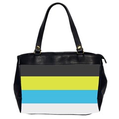 Bigender Flag Copy Oversize Office Handbag (2 Sides) by Dutashop