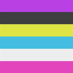 Bigender Flag Copy Play Mat (square) by Dutashop