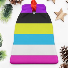 Bigender Flag Copy Bell Ornament (two Sides) by Dutashop