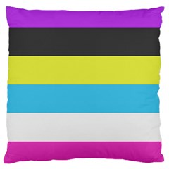 Bigender Flag Copy Large Cushion Case (one Side) by Dutashop