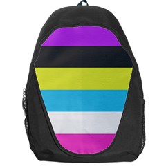 Bigender Flag Copy Backpack Bag by Dutashop