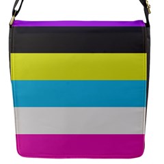 Bigender Flag Copy Flap Closure Messenger Bag (s) by Dutashop