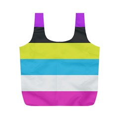 Bigender Flag Copy Full Print Recycle Bag (m) by Dutashop