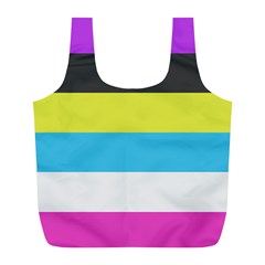 Bigender Flag Copy Full Print Recycle Bag (l) by Dutashop