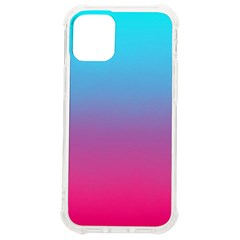 Blue Pink Purple Iphone 12 Mini Tpu Uv Print Case	 by Dutashop