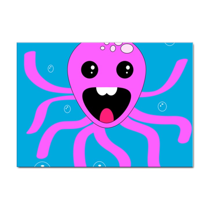 Bubble Octopus Copy Sticker A4 (100 pack)