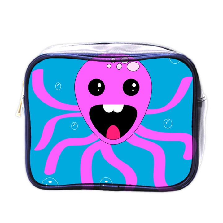 Bubble Octopus Copy Mini Toiletries Bag (One Side)