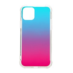 Blue Pink Purple Iphone 11 Pro 5 8 Inch Tpu Uv Print Case by Dutashop