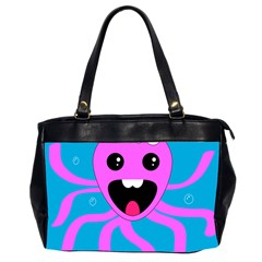 Bubble Octopus Copy Oversize Office Handbag (2 Sides) by Dutashop